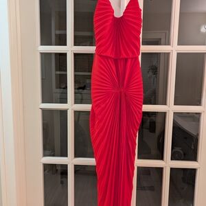 Georgia Hardinge Daze Full Length Red Evening Dress